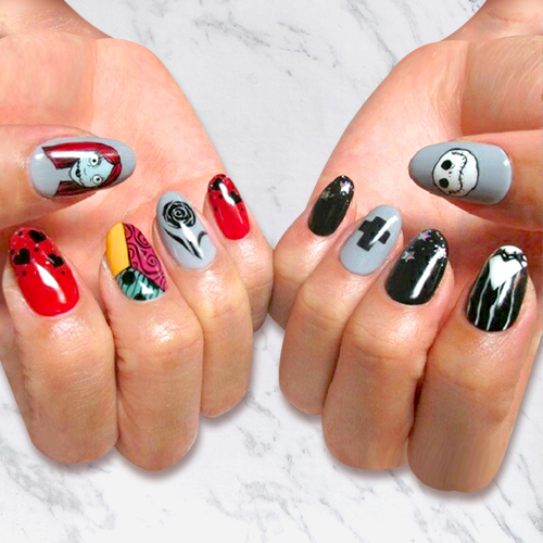 『ナイトメアー・ビフォア・クリスマス』ネイル