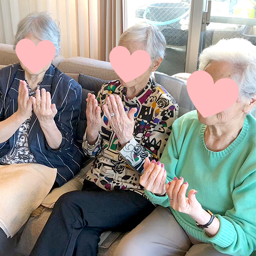 ご利用者様の様子